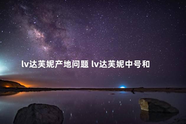 lv达芙妮产地问题 lv达芙妮中号和小号哪个更好看